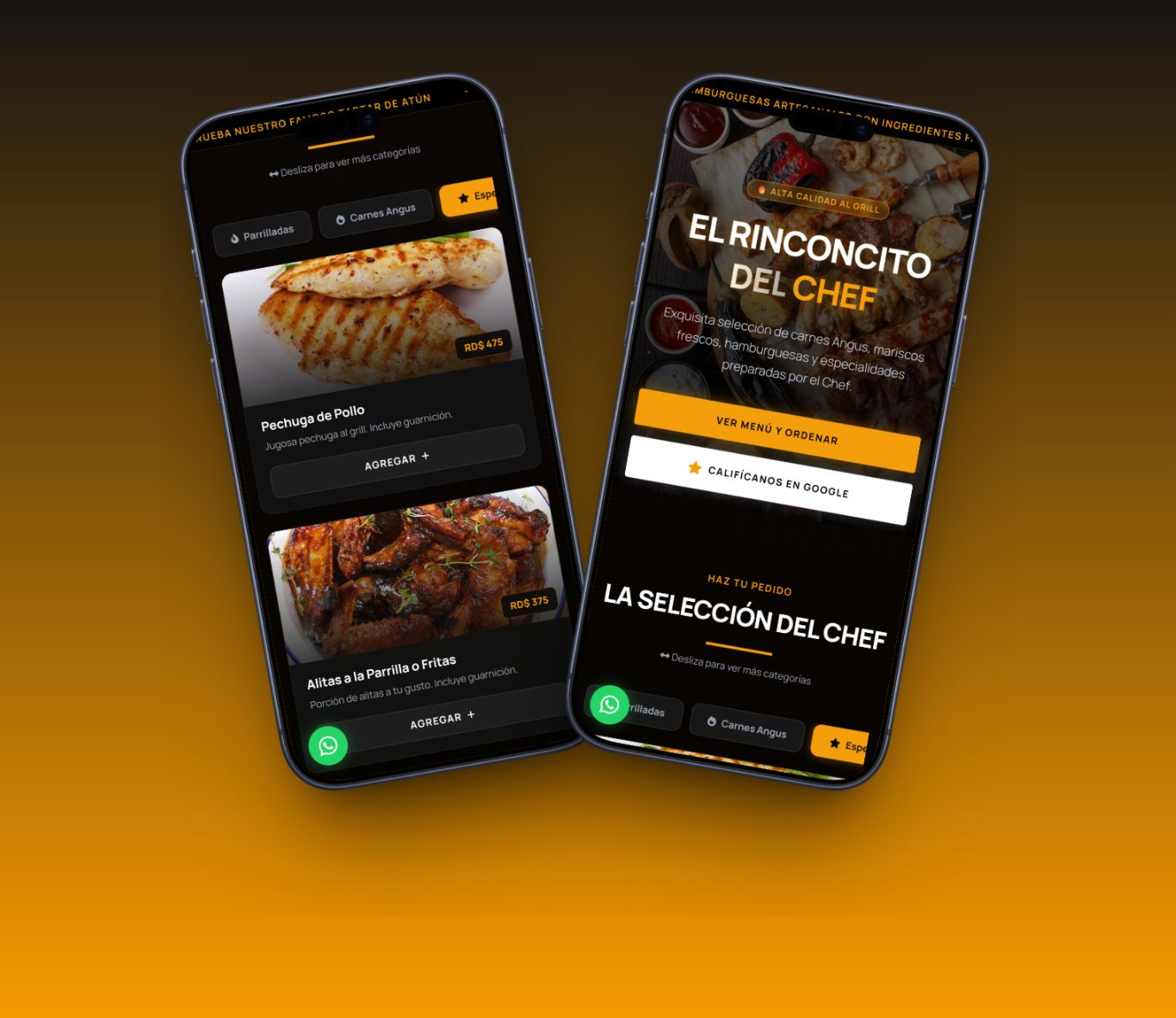 Web El Rinconcito del Chef